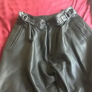 Leather pants